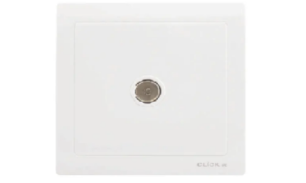 Coaxial Outlet Single