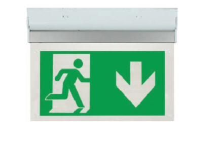 ESP EMERGENCY EXIT SIGN DOWN 2W