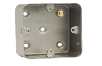 METAL CLAD 1 GANG BACK BOX