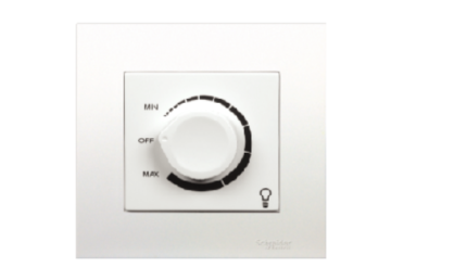SCHNEIDER 1GANG 400W LIGHT DIMMER