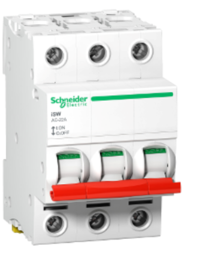 SCHNEIDER ISOLATOR 63A 3 POLE