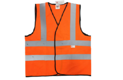 Safety Vest Jacket Orange 4XL
